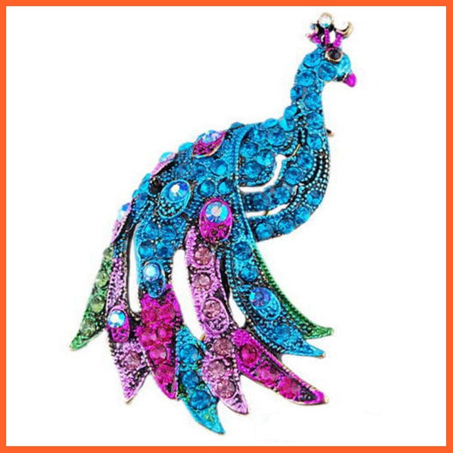 whatagift.com.au Brooches 2 Cute Vivid Flying Bird Brooch Women | Phoenix Pigeon Flamingo Pin Buckle Badge