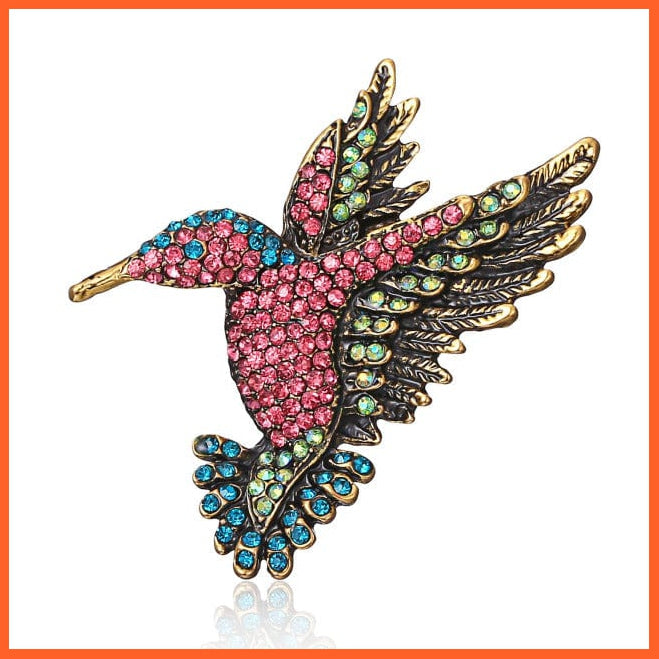 whatagift.com.au Brooches 3 Cute Vivid Flying Bird Brooch Women | Phoenix Pigeon Flamingo Pin Buckle Badge