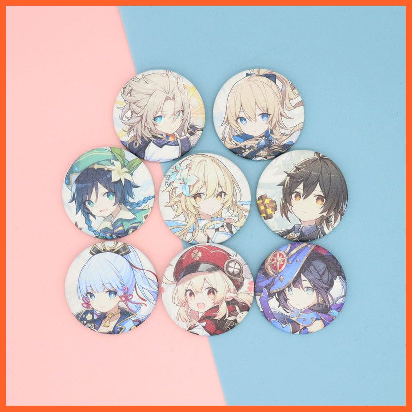 whatagift.com.au Brooches Copy of Anime Genshin Impact Cosplay Badge Brooches