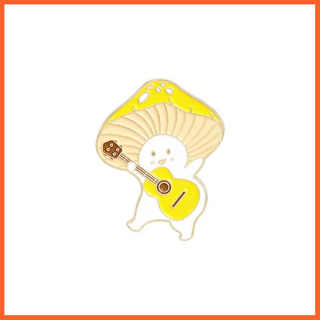 whatagift.com.au Brooches Custom Animal Cute Enamel Pins | Funny  Singer Brooches Lapel Cartoon Jewelry