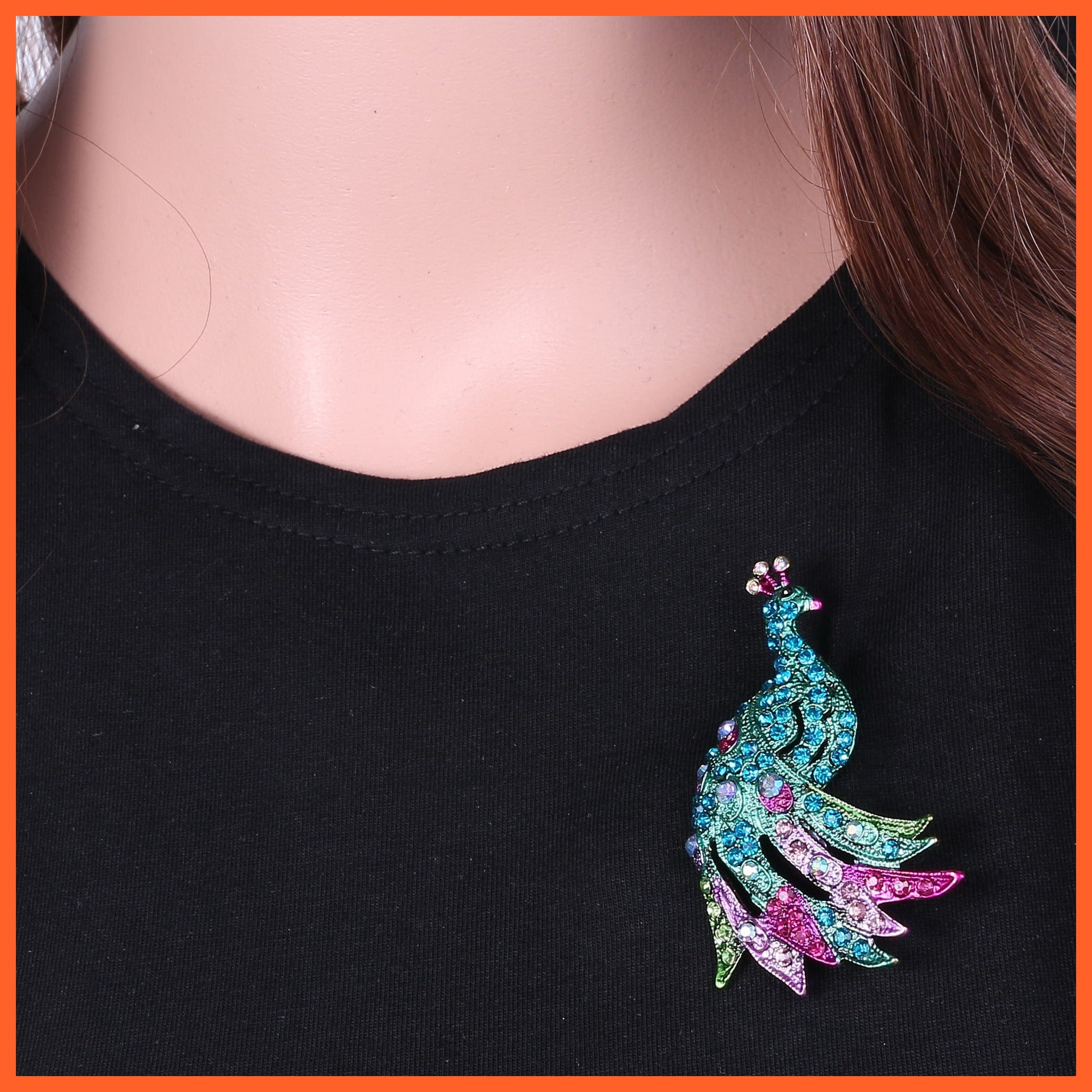 whatagift.com.au Brooches Cute Vivid Flying Bird Brooch Women | Phoenix Pigeon Flamingo Pin Buckle Badge