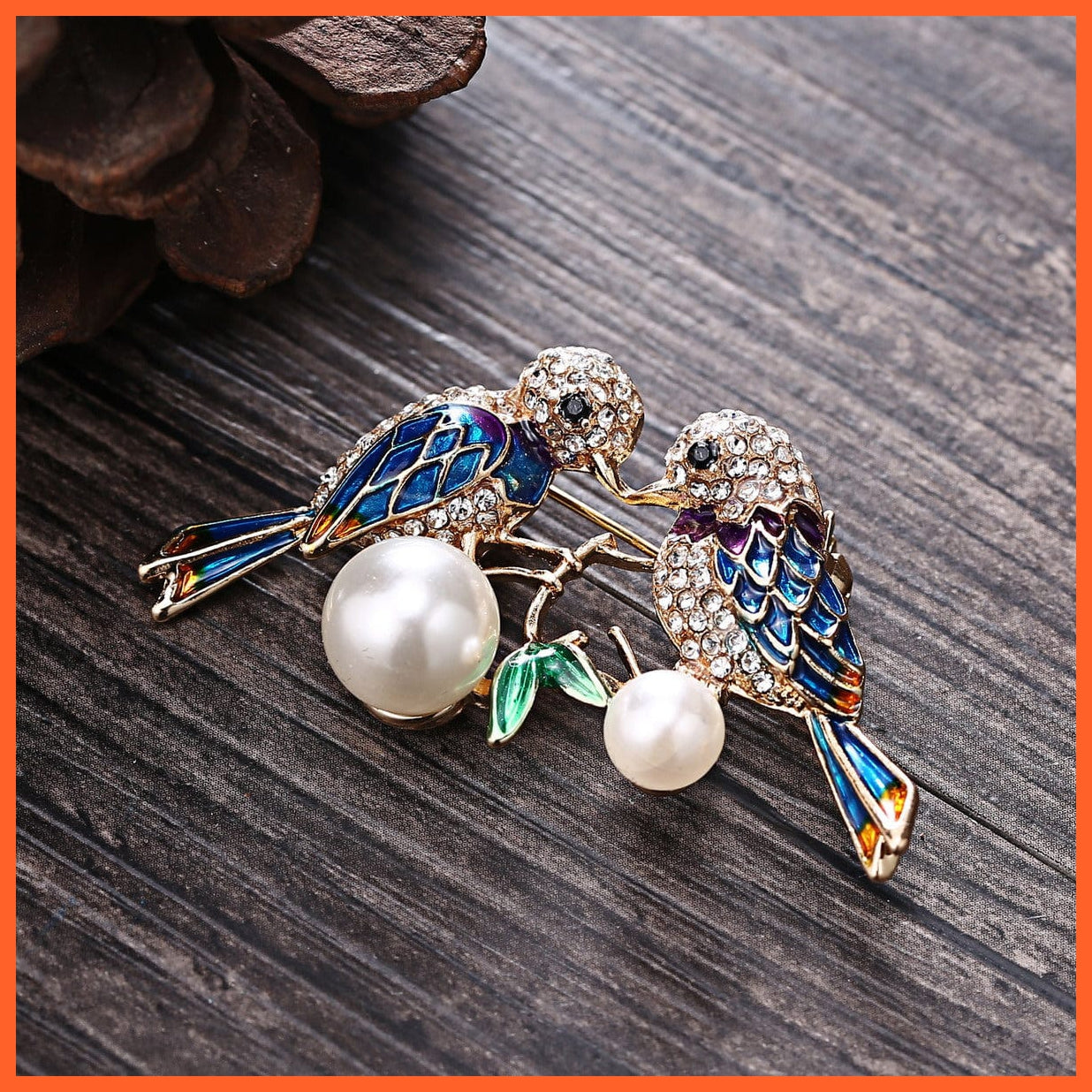 whatagift.com.au Brooches Cute Vivid Flying Bird Brooch Women | Phoenix Pigeon Flamingo Pin Buckle Badge