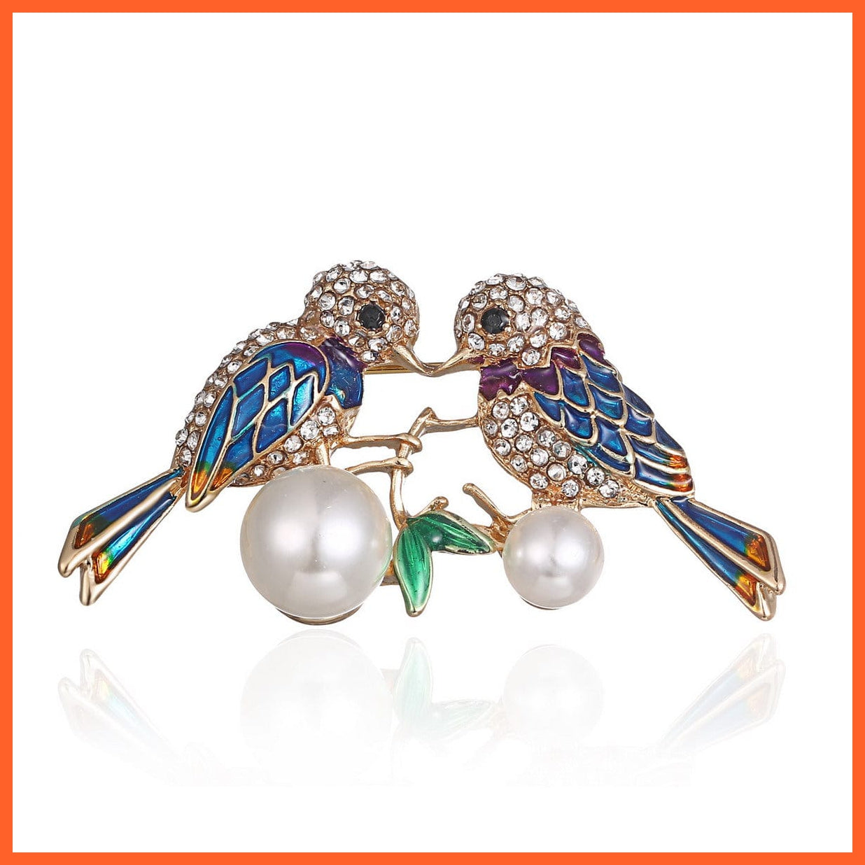 whatagift.com.au Brooches Cute Vivid Flying Bird Brooch Women | Phoenix Pigeon Flamingo Pin Buckle Badge