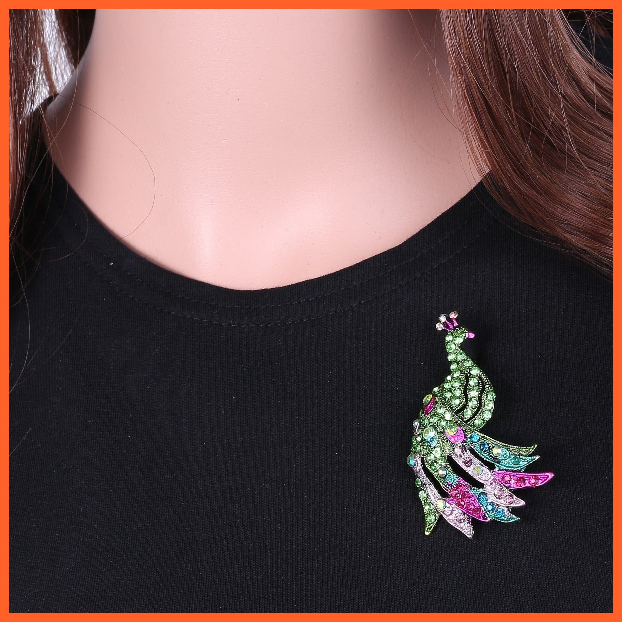 whatagift.com.au Brooches Cute Vivid Flying Bird Brooch Women | Phoenix Pigeon Flamingo Pin Buckle Badge