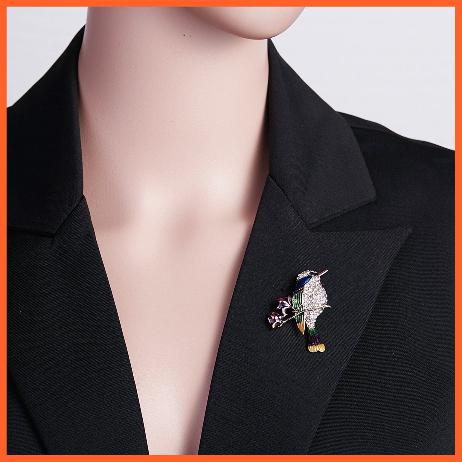 whatagift.com.au Brooches Cute Vivid Flying Bird Brooch Women | Phoenix Pigeon Flamingo Pin Buckle Badge