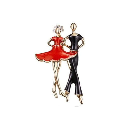 whatagift.com.au Brooches Latin dance Gymnastics Girl Flower Dancer Crystal Brooches | Cute Pin Corsage Jewellery