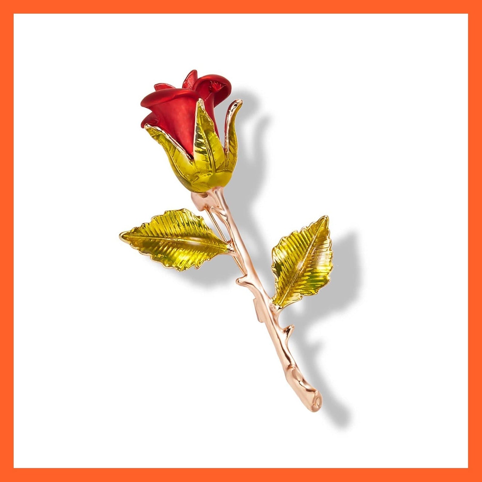 whatagift.com.au Brooches Rhinestone Red Rose Flower Brooches | Elegant Tulip Flower Bowknot Lapel Pins