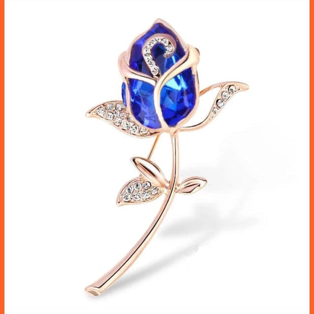 whatagift.com.au Brooches style 10 Korean-Style Elegant Crystal  Brooch | Fashion Alloy Women Accessories