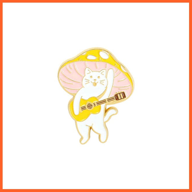 whatagift.com.au Brooches style-12 Custom Animal Cute Enamel Pins | Funny  Singer Brooches Lapel Cartoon Jewelry