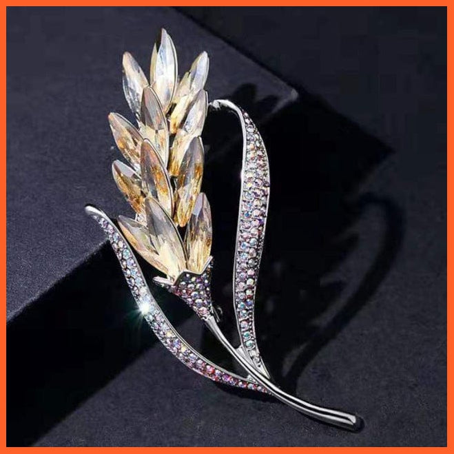 whatagift.com.au Brooches style 18 Copy of Korean-Style Elegant Crystal  Brooch | Fashion Alloy Women Accessories