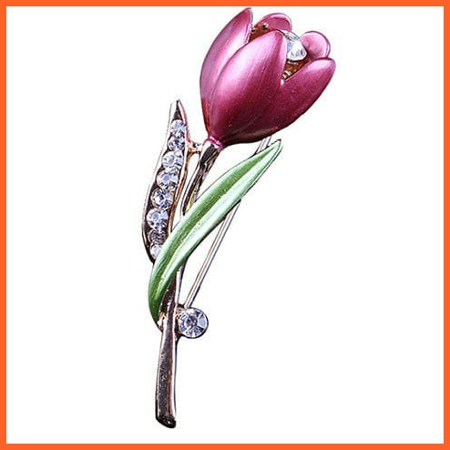 whatagift.com.au Brooches style 25 Copy of Korean-Style Elegant Crystal  Brooch | Fashion Alloy Women Accessories