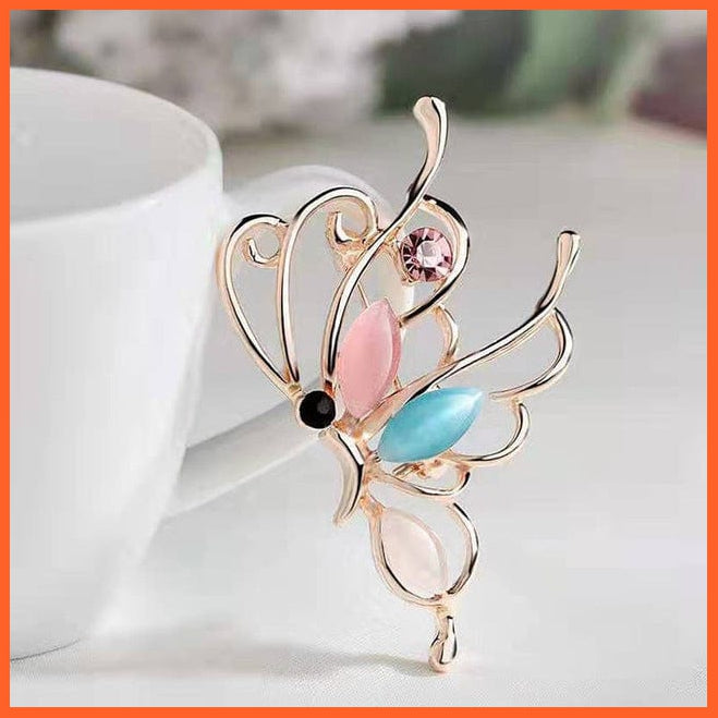 whatagift.com.au Brooches style 28 Copy of Korean-Style Elegant Crystal  Brooch | Fashion Alloy Women Accessories