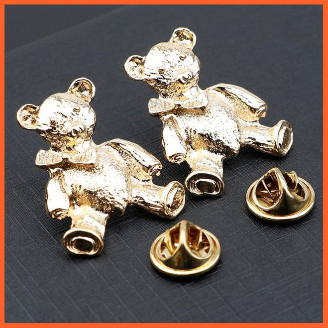 whatagift.com.au Brooches Vintage Tree Leaf Collar Brooch Pins | Hollowed Out Crown Shirts Suit Jewellery