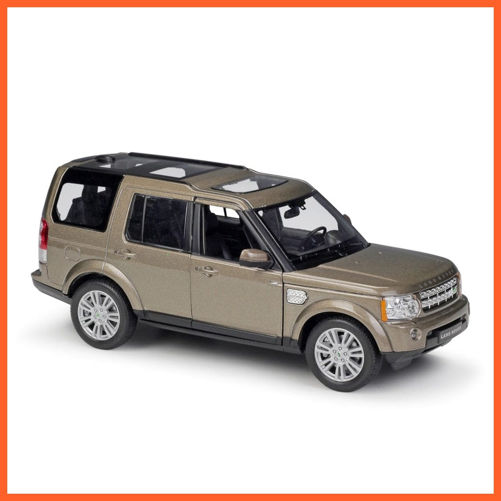 whatagift.com.au Brown 1:24  Land Rover Discovery 4 Simulation Alloy Car Model | Best Gift For Car Lovers