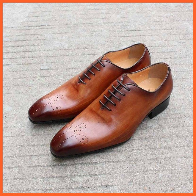 whatagift.com.au Brown / 12 Italian Party Formal Shoes