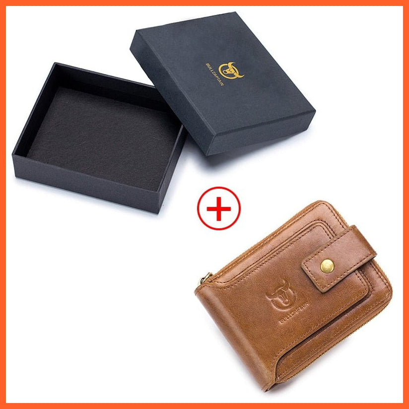 whatagift.com.au brown gift Genuine Leather Purse for Male
