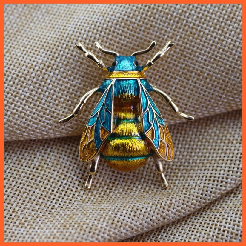 whatagift.com.au Bumblebee Brooches For Women | Yellow Bee Brooch Pins
