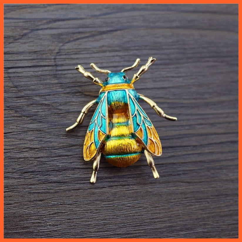 whatagift.com.au Bumblebee Brooches For Women | Yellow Bee Brooch Pins