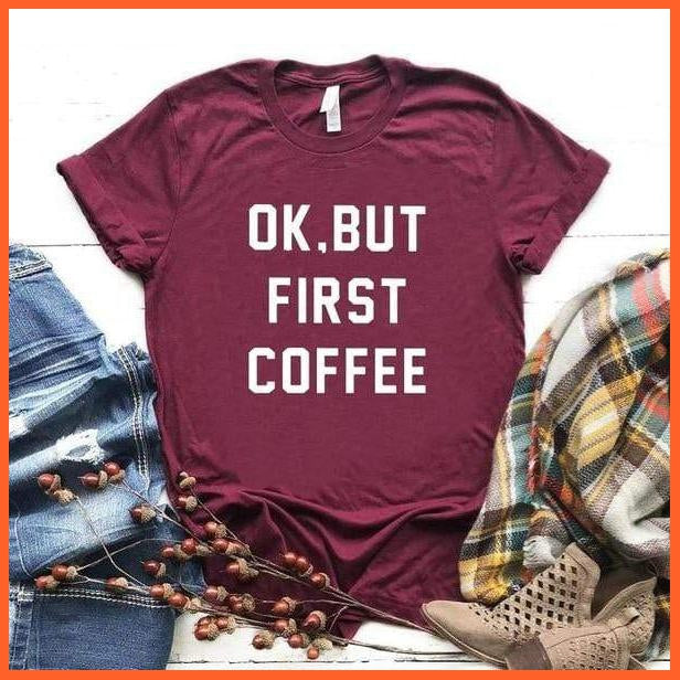 Multi Color Cotton Blend Trending Coffee Lover T-Shirts | whatagift.com.au.