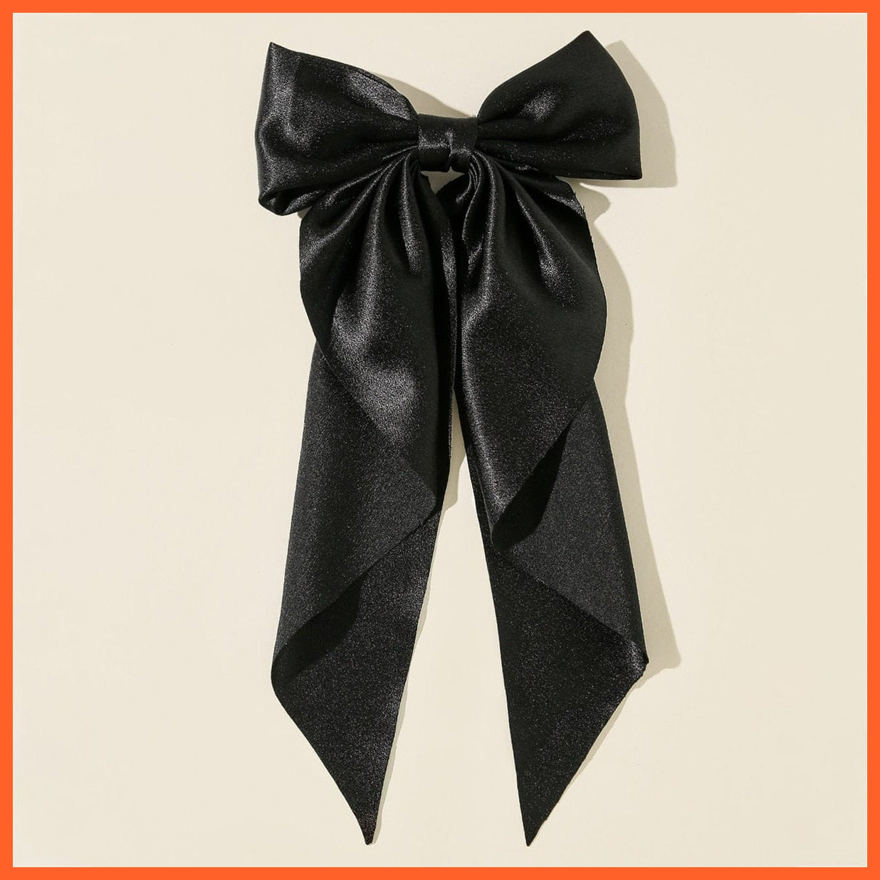 whatagift.com.au C Women Large Bow Hairpin | Summer Chiffon Big Bowknot Clip | Hair Accessories