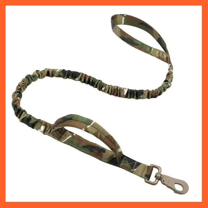 whatagift.com.au Camouflage Leash / M Nylon Military Durable Tactical Dog Collar | Tough Dog Collar with Training Control