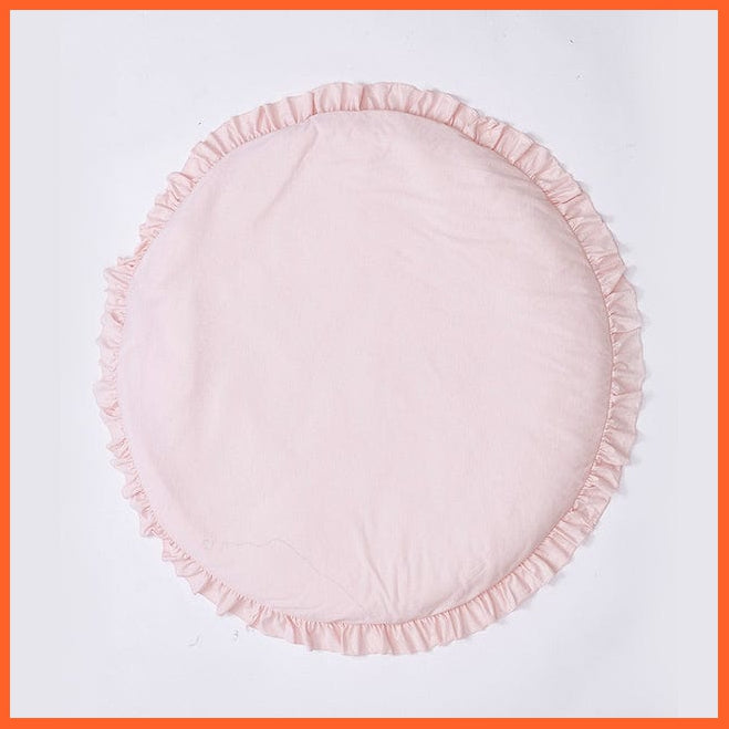 whatagift.com.au candy pink Baby Play Mat Leaf Shape Cotton Leaves Blanket Soft Rugs
