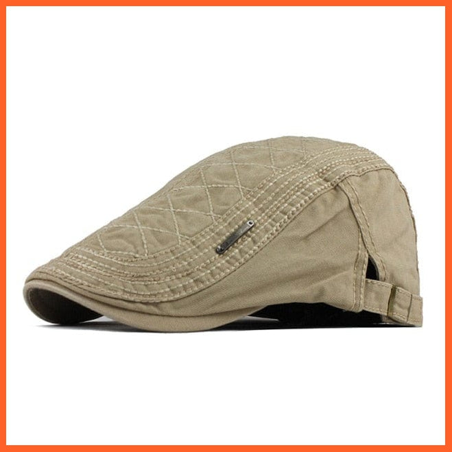 Unisex Cotton Berets Vintage Caps | Casquette Visor Cap For Autumn | whatagift.com.au.