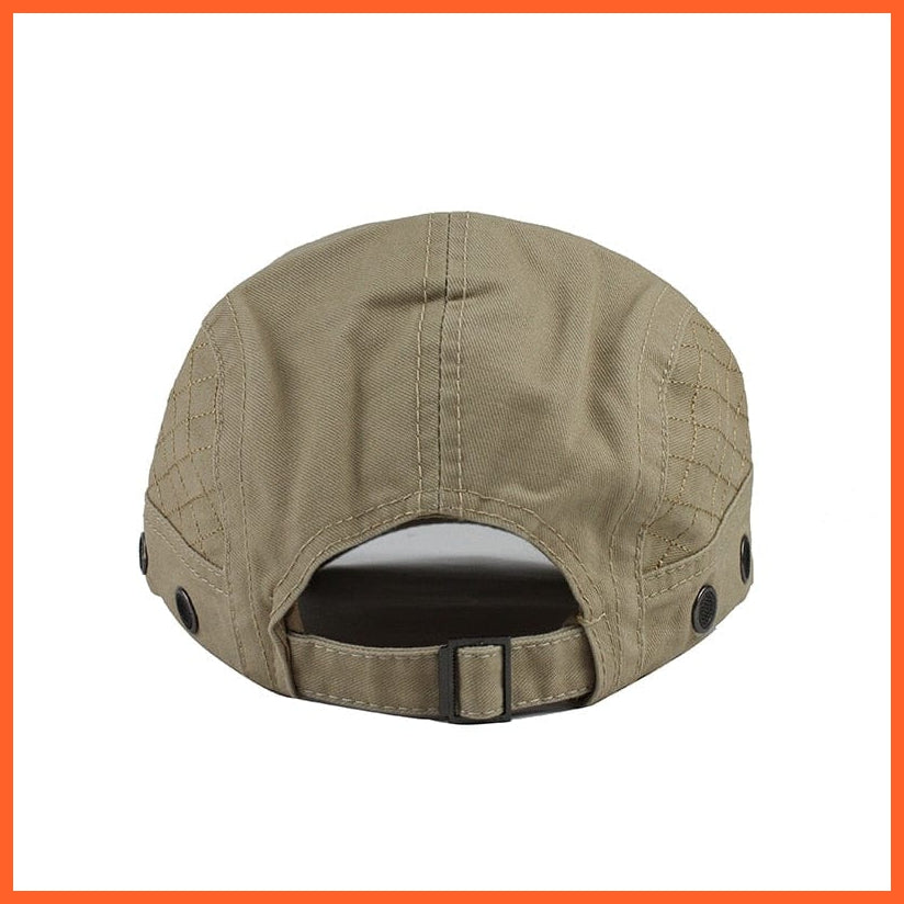 Cotton Berets Caps For Men | Grid Embroidery Casquette Cap For Autumn | whatagift.com.au.