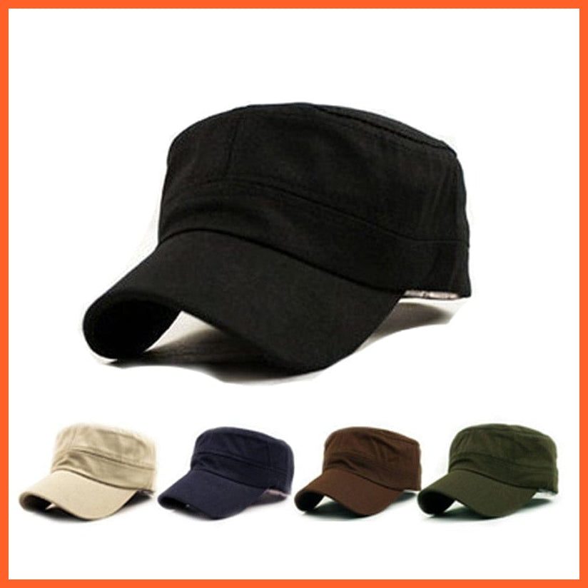 Cotton Vintage Army Hat | Women Men Snapback Caps | whatagift.com.au.