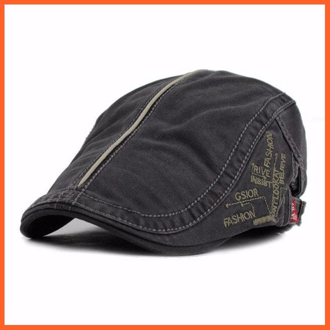 Unisex Cotton Berets Vintage Caps | Casquette Visor Cap For Autumn | whatagift.com.au.
