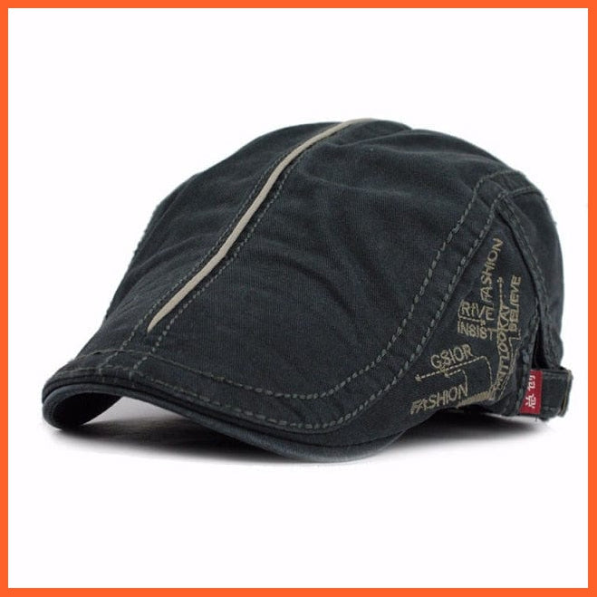 Unisex Cotton Berets Vintage Caps | Casquette Visor Cap For Autumn | whatagift.com.au.