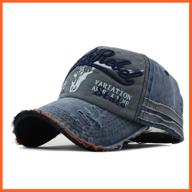Unisex Washed Cotton Baseball Cap | Snapback Adjustable Hats For Summer | whatagift.com.au.
