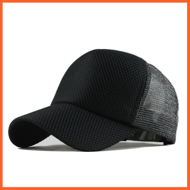 Unisex Cotton Baseball Mesh Cap | Snapback Adjustable Hats For Summer | whatagift.com.au.