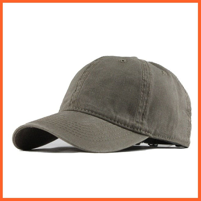 Unisex Washed Cotton Printed Baseball Cap | Snapback Adjustable Cap For Summer | whatagift.com.au.
