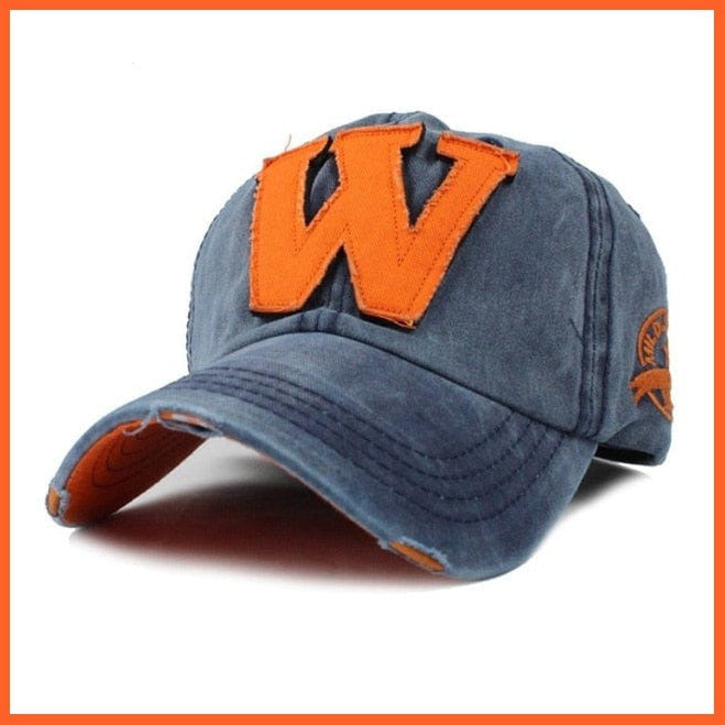 Unisex Washed Cotton Printed Baseball Cap | Snapback Adjustable Cap For Summer | whatagift.com.au.