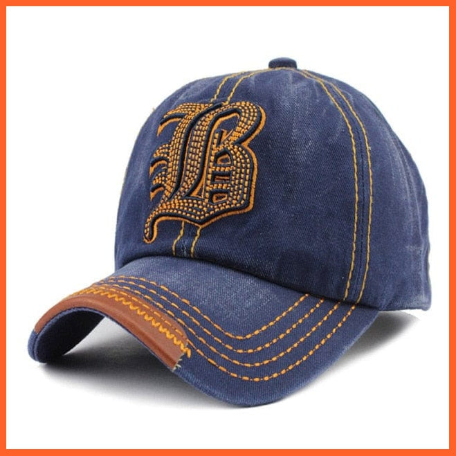 Unisex Washed Cotton Baseball Cap | Snapback Adjustable Caps For Summer | whatagift.com.au.