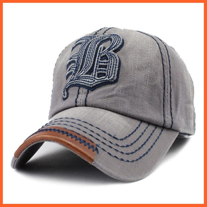 Unisex Washed Cotton Baseball Cap | Snapback Adjustable Caps For Summer | whatagift.com.au.