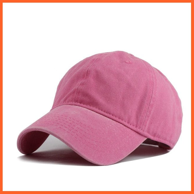Unisex Cotton Denim Baseball Cap | Snapback Adjustable Cap For Summer | Cool Hip Hop Caps | whatagift.com.au.