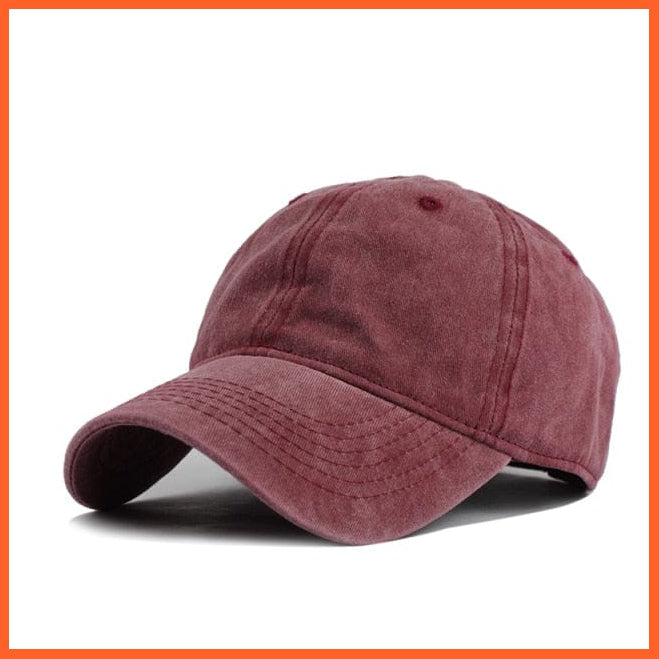 Unisex Cotton Denim Baseball Cap | Snapback Adjustable Cap For Summer | Cool Hip Hop Caps | whatagift.com.au.