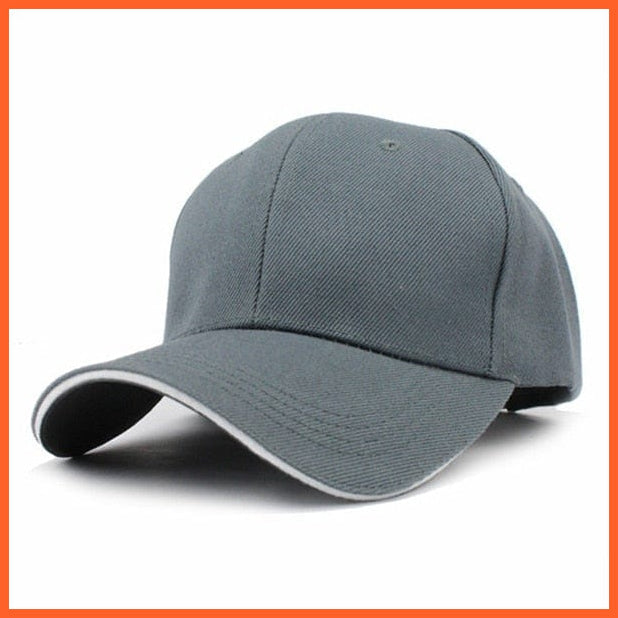 Unisex Cotton Baseball Cap | Snapback Adjustable Hats For Summer | whatagift.com.au.