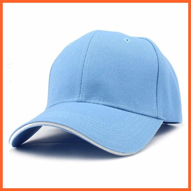 Unisex Cotton Baseball Cap | Snapback Adjustable Hats For Summer | whatagift.com.au.
