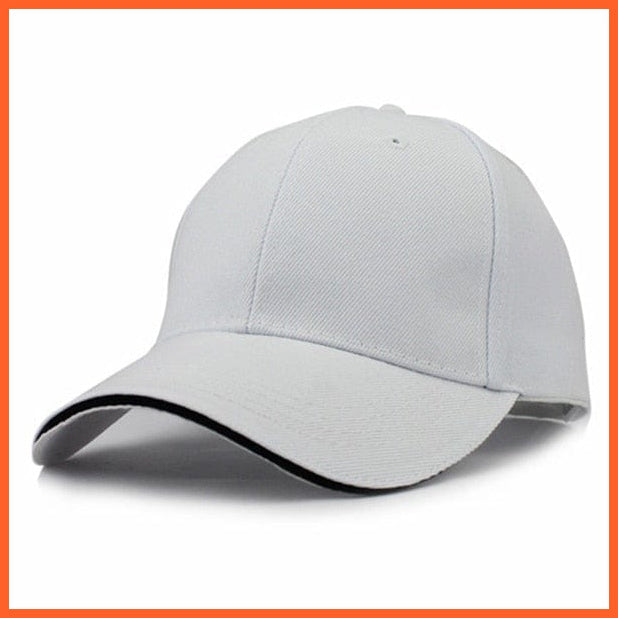 Unisex Cotton Baseball Cap | Snapback Adjustable Hats For Summer | whatagift.com.au.