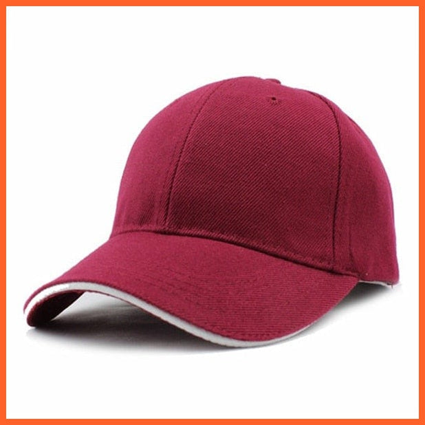 Unisex Cotton Baseball Cap | Snapback Adjustable Hats For Summer | whatagift.com.au.