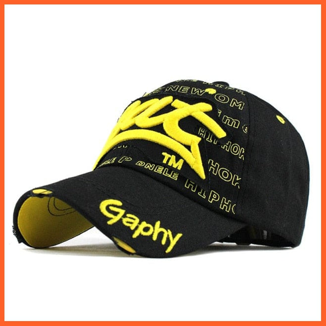 Unisex Cotton Colorful Baseball Cap | Snapback Adjustable Cap For Summer | Cool Hip Hop Caps | whatagift.com.au.