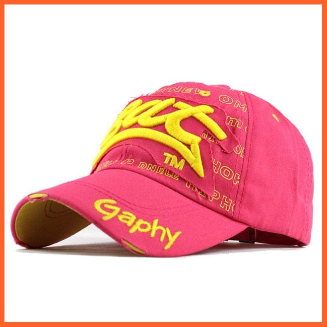 Unisex Cotton Colorful Baseball Cap | Snapback Adjustable Cap For Summer | Cool Hip Hop Caps | whatagift.com.au.