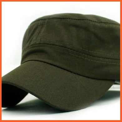 Cotton Vintage Army Hat | Women Men Snapback Caps | whatagift.com.au.