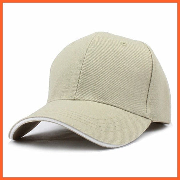 Unisex Cotton Baseball Cap | Snapback Adjustable Hats For Summer | whatagift.com.au.
