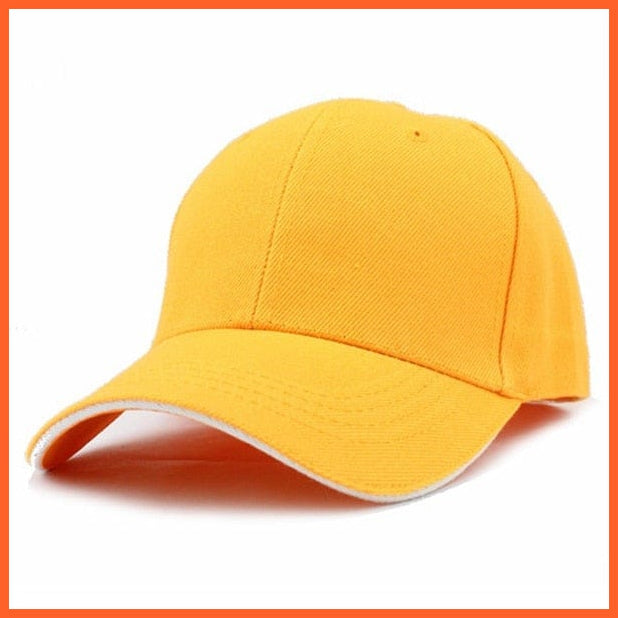 Unisex Cotton Baseball Cap | Snapback Adjustable Hats For Summer | whatagift.com.au.