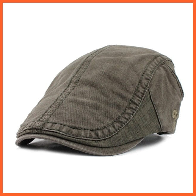 Unisex Cotton Berets Vintage Caps | Casquette Visor Cap For Autumn, Summer | whatagift.com.au.