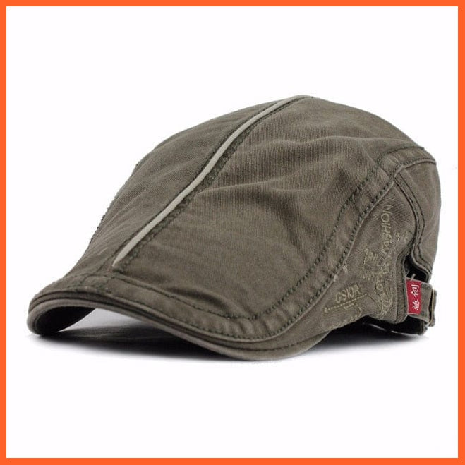 Unisex Cotton Berets Vintage Caps | Casquette Visor Cap For Autumn | whatagift.com.au.